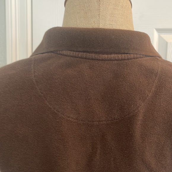 Vintage wash brown polo top girls - Picture 6 of 11